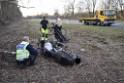 Schwerer VU Krad Fahrrad Koeln Porz Alte Koelnerstr P238